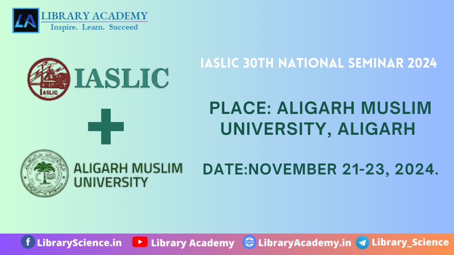 Iaslic 30th National Seminar 2024