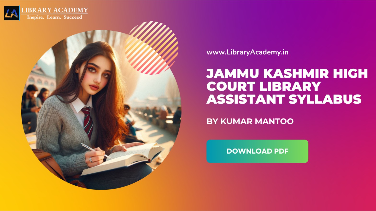 Jammu Kashmir High Court Library Assistant Syllabus And Exam Pattern