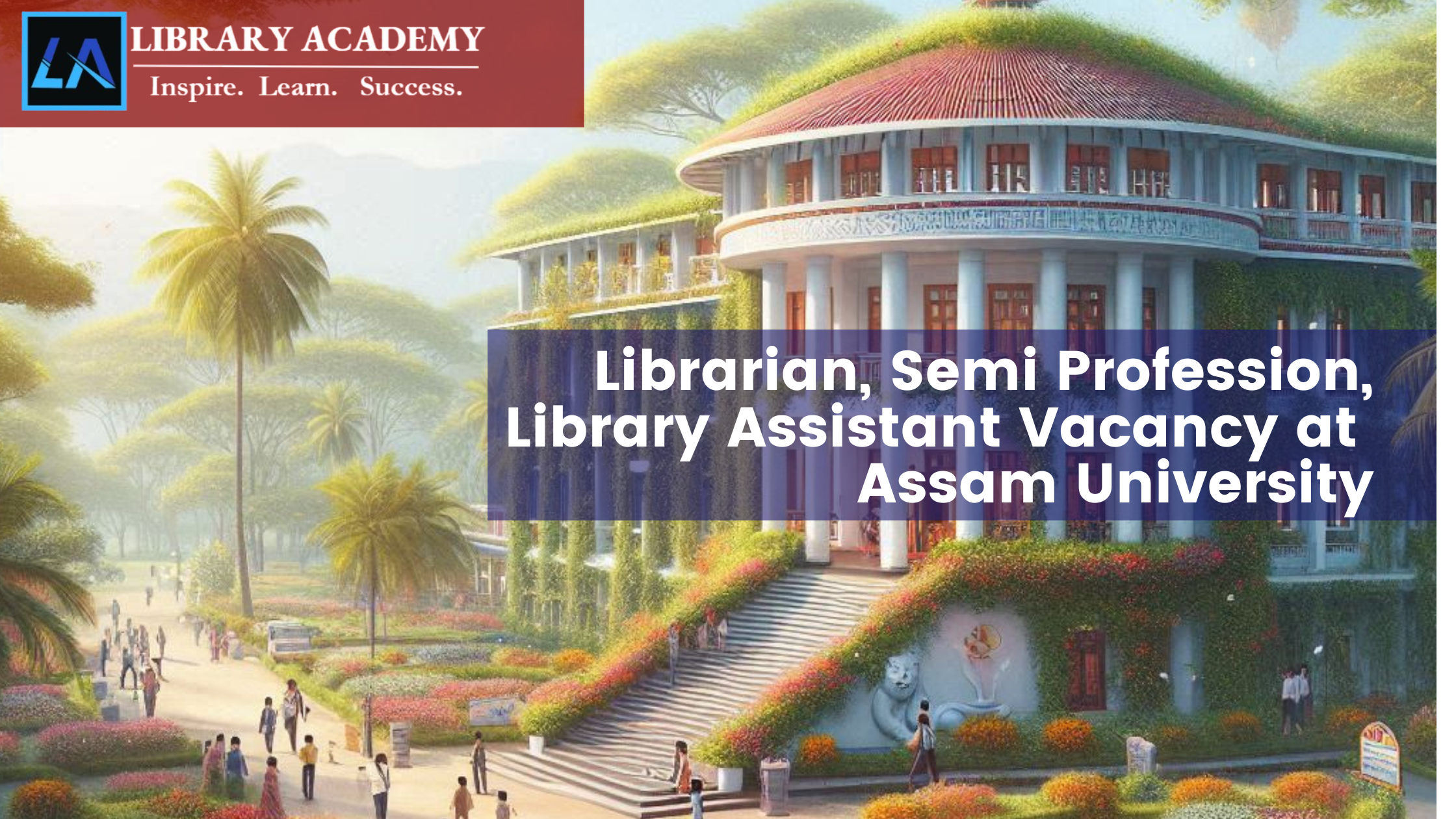 Librarian, Semi Profession, & Library Assistant Vacancy At Assam University