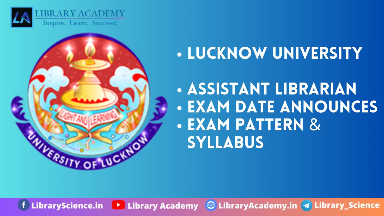 Lucknow University Assistant Librarian