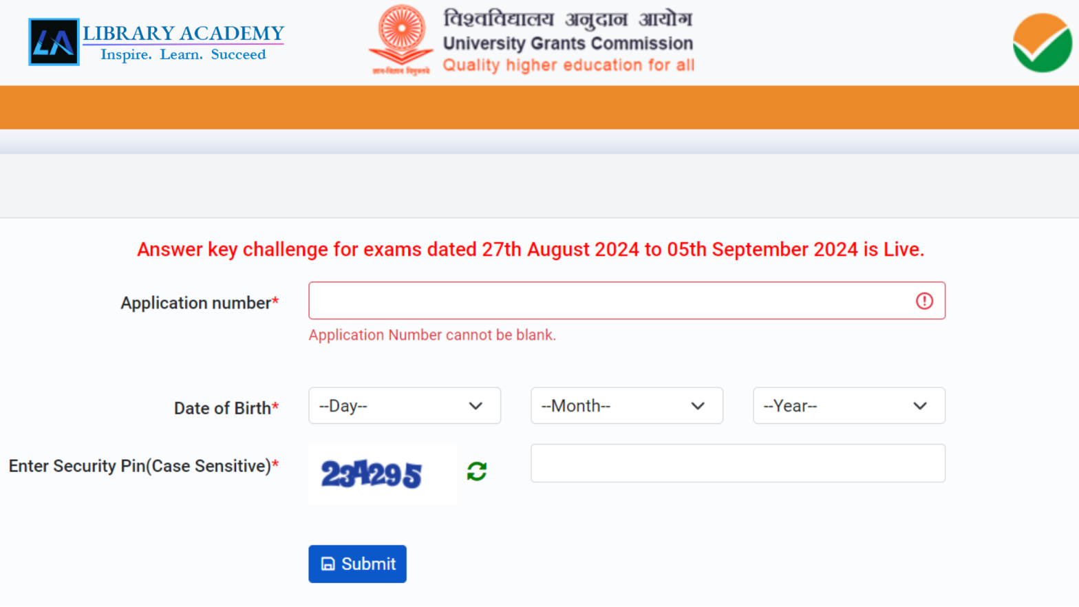 Ugc Net Answer Key For Library & Information Science