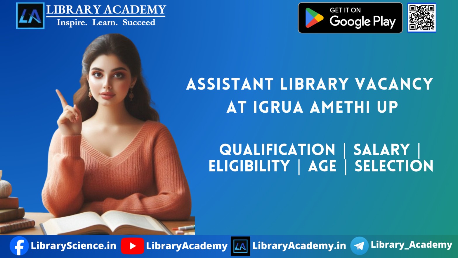 Assistant Library Vacancy At Igrua Amethi Up Library Vacancy 2025