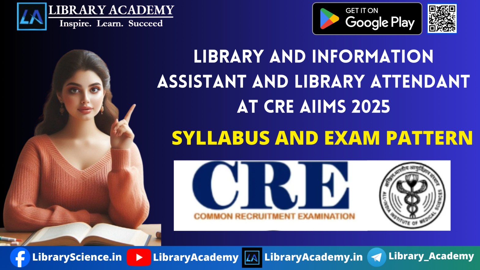 Library Attendant Library And Information Assistant Syllabus Cre Aiims 2025