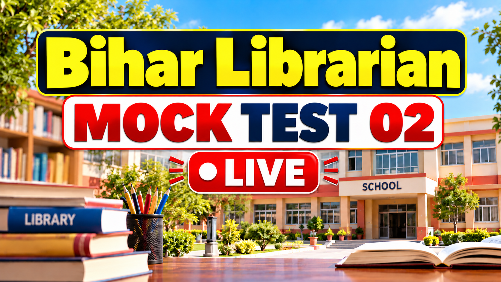 Bihar Librarian Mock Test Live